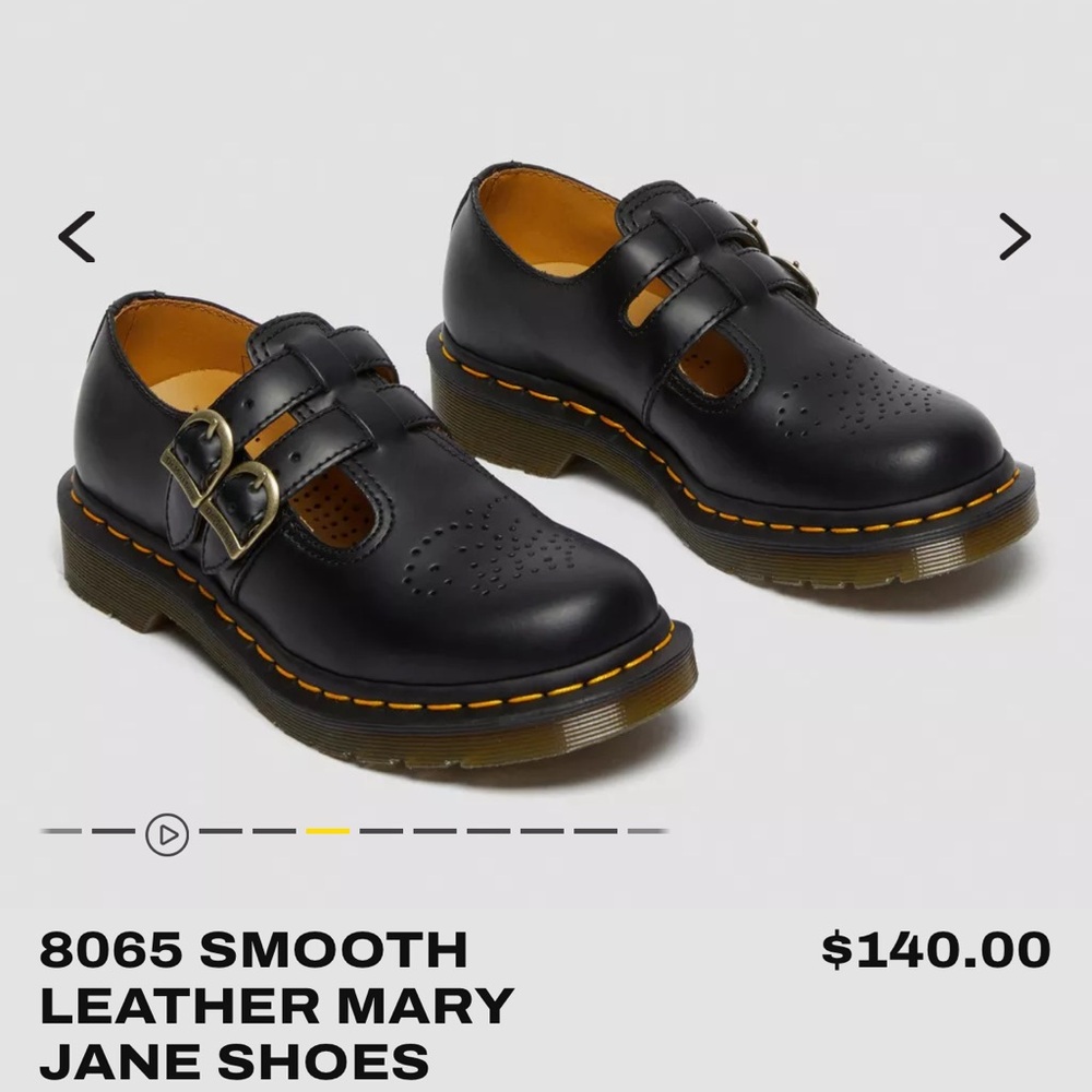 Dr. Marten 8065 Smooth Leather Mary Jane